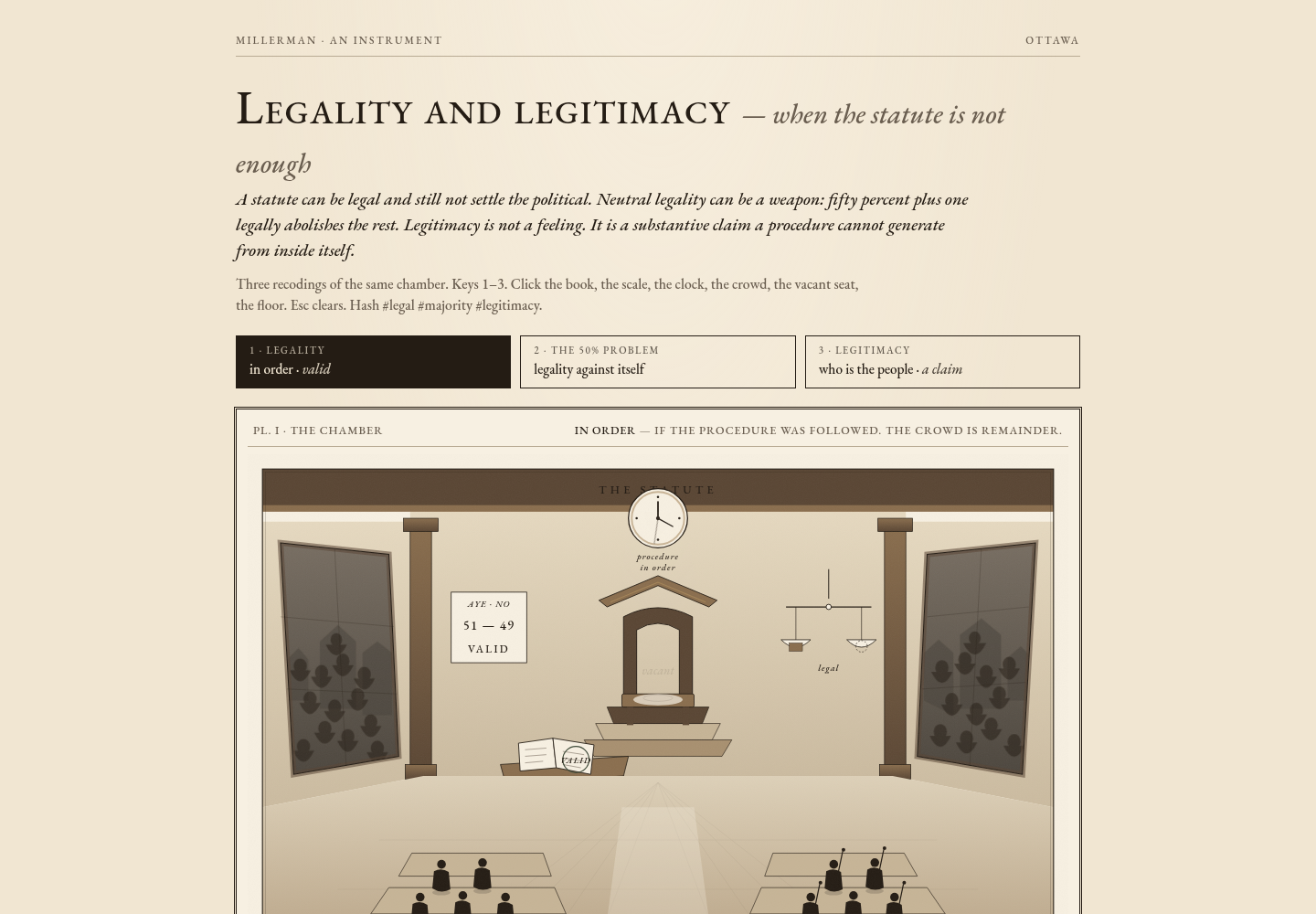 Preview of Legality and Legitimacy